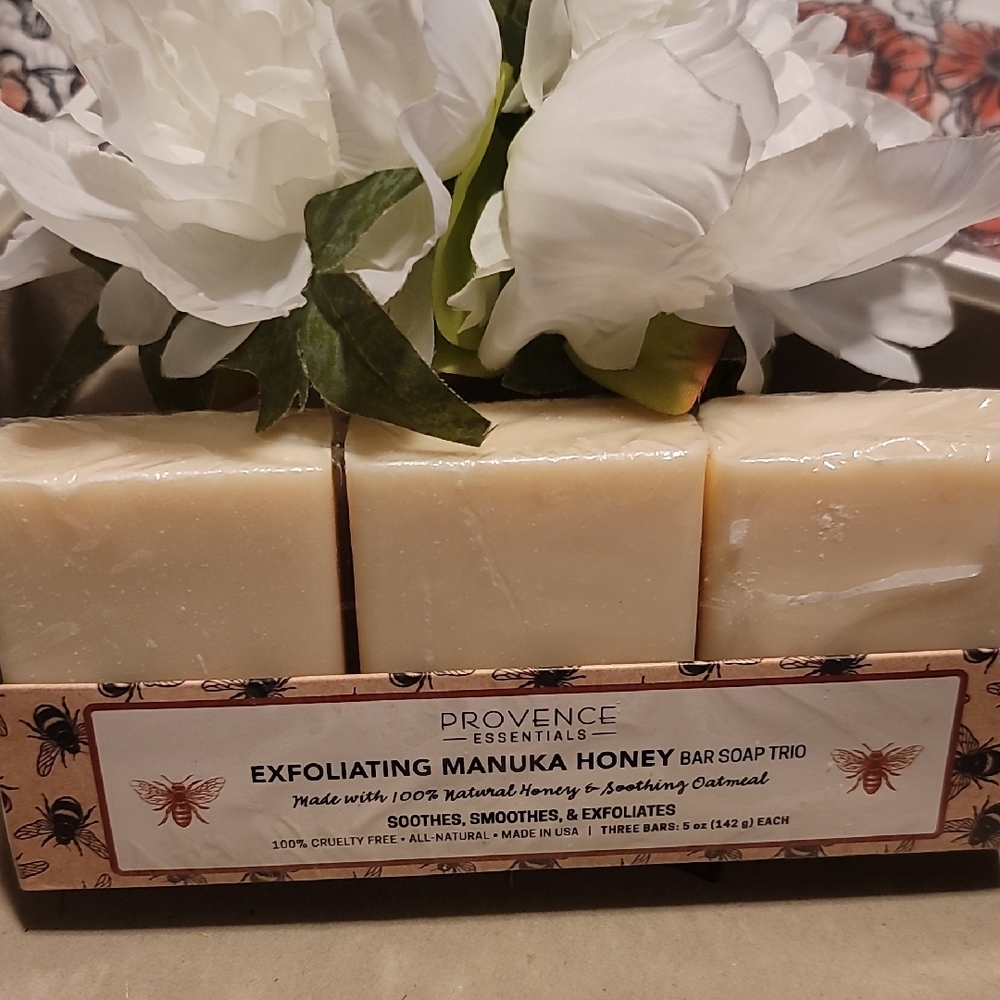 🍯Exfoliating Manuka Honey Bar Soap Trio Pack🍯